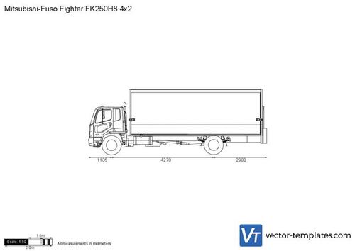 Mitsubishi-Fuso Fighter FK250H8 4x2