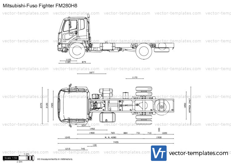 Mitsubishi-Fuso Fighter FM280H8