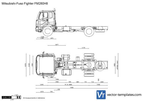 Mitsubishi-Fuso Fighter FM280H8