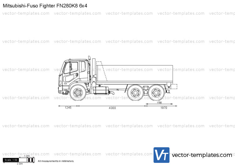 Mitsubishi-Fuso Fighter FN280K8 6x4