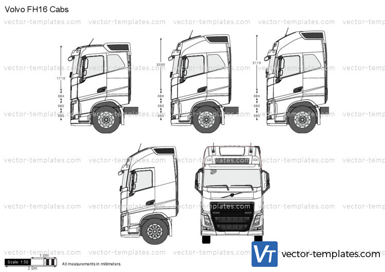 Volvo FH16 Cabs