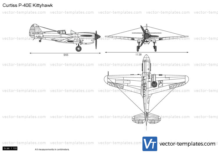 Curtiss P-40E Kittyhawk