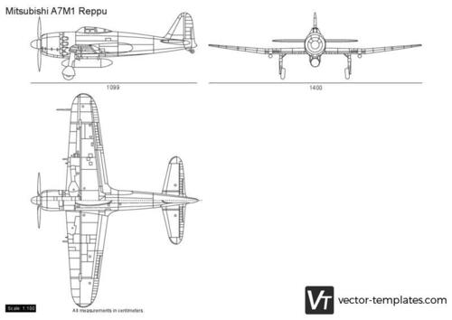 Mitsubishi A7M1 Reppu (Sam)