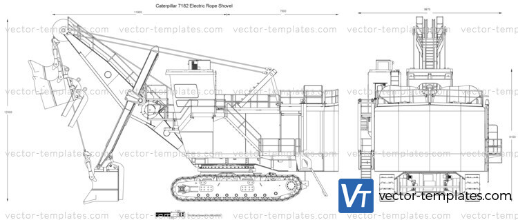 Caterpillar 7182 Electric Rope Shovel