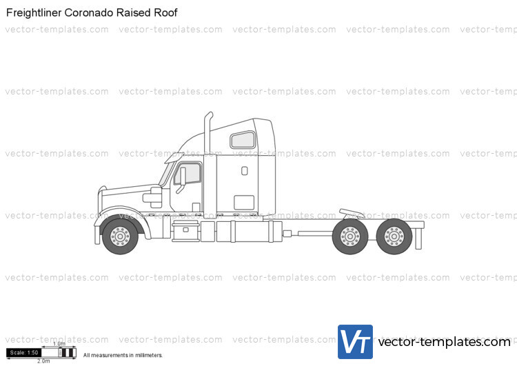 Freightliner Coronado Raised Roof