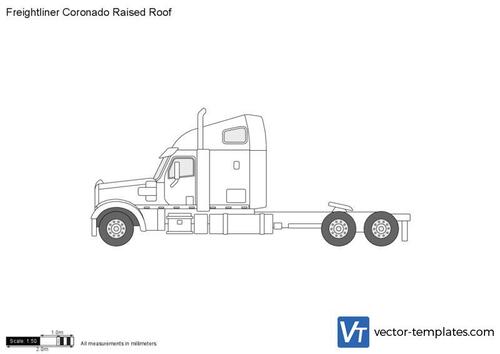 Freightliner Coronado Raised Roof