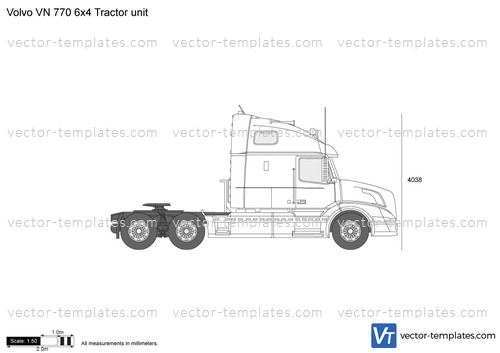 Volvo VN 770 6x4 Tractor unit