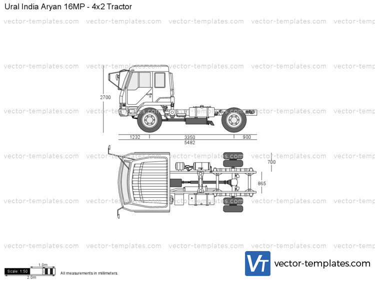 Ural India Aryan 16MP - 4x2 Tractor