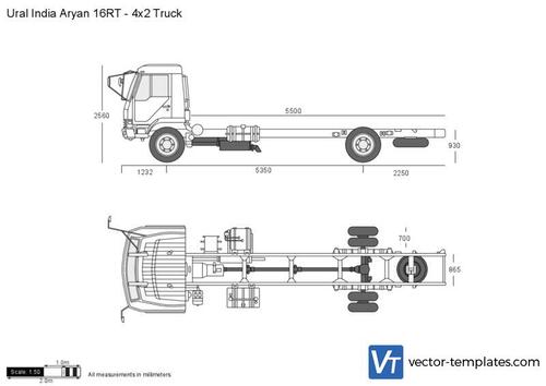 Ural India Aryan 16RT - 4x2 Truck