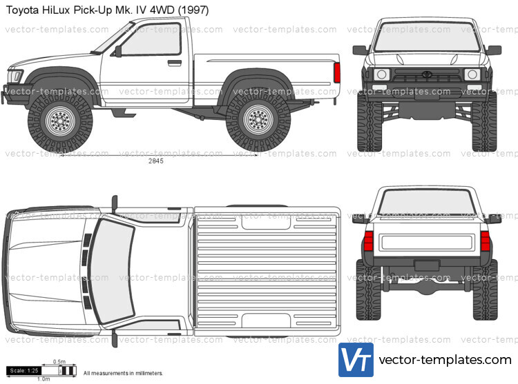 Toyota HiLux Pick-Up Mk. IV 4WD