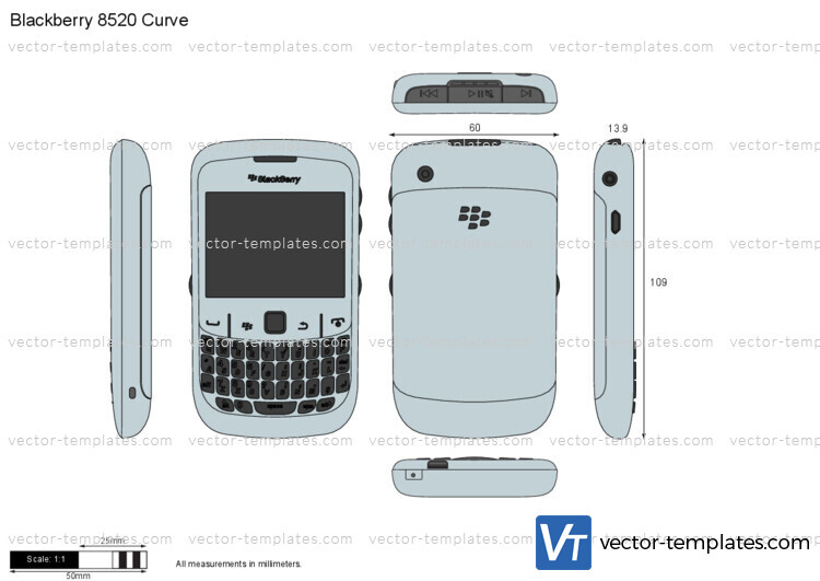 Blackberry 8520 Curve