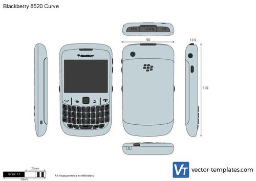 Blackberry 8520 Curve