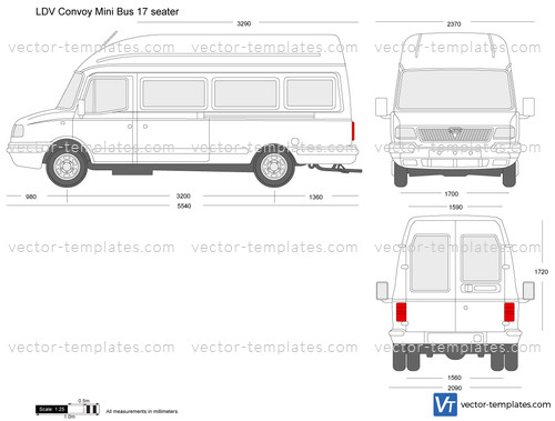 LDV Convoy Mini Bus 17 seater