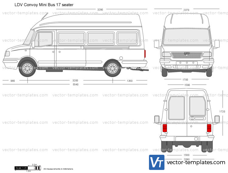 LDV Convoy Mini Bus 17 seater