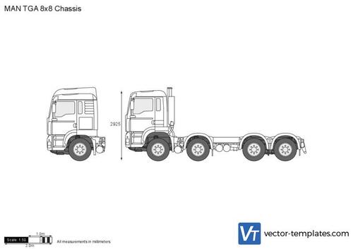 MAN TGA 8x8 Chassis