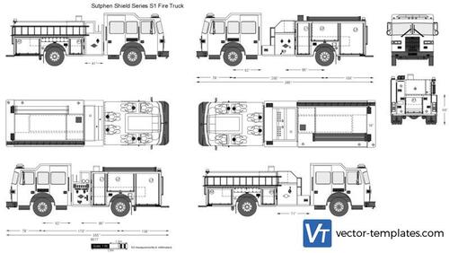 Sutphen Shield Series S1 Fire Truck