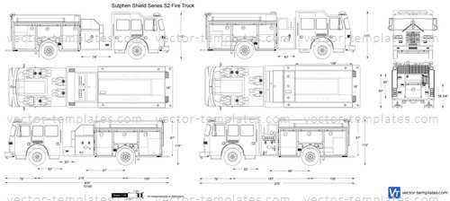 Sutphen Shield Series S2 Fire Truck