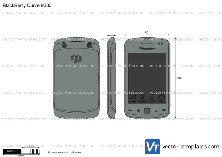 BlackBerry Curve 9380