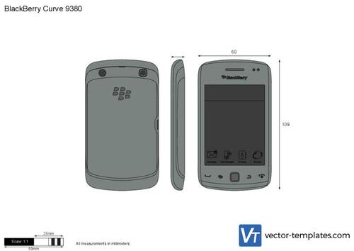 BlackBerry Curve 9380