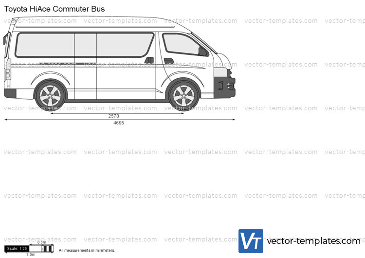 Templates Cars Toyota Toyota Hiace Commuter Bus