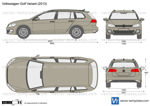 Templates - - - Volkswagen Golf Variant