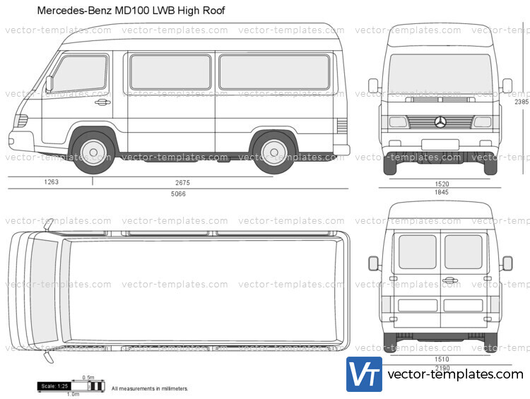 Mercedes-Benz MB100 LWB High Roof