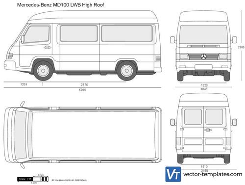 Mercedes-Benz MB100 LWB High Roof