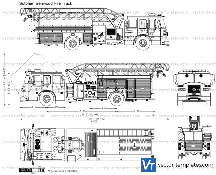 Sutphen Benwood Fire Truck