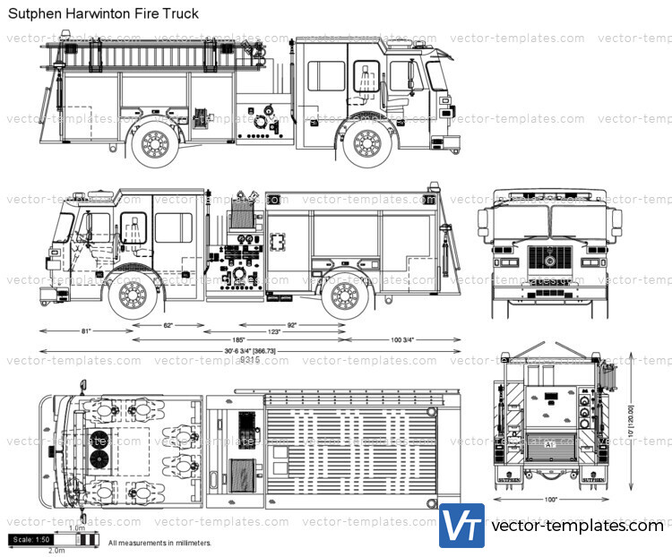 Sutphen Harwinton Fire Truck