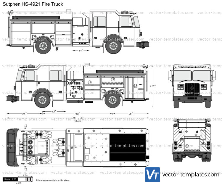 Sutphen HS-4921 Fire Truck