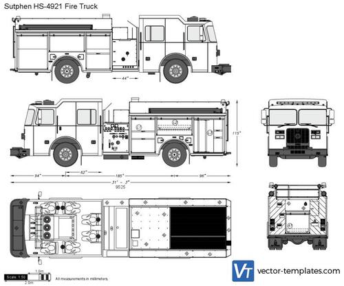 Sutphen HS-4921 Fire Truck