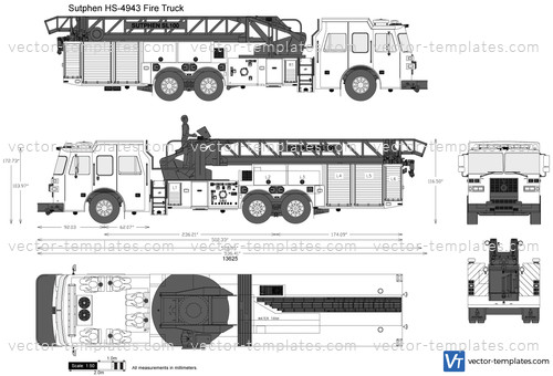 Sutphen HS-4943 Fire Truck