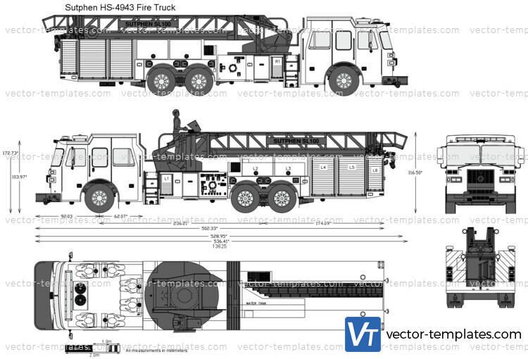 Sutphen HS-4943 Fire Truck