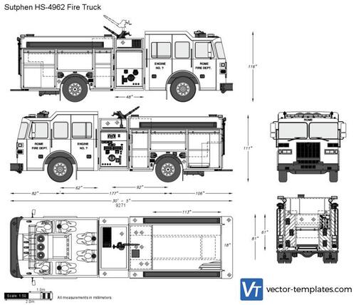 Sutphen HS-4962 Fire Truck