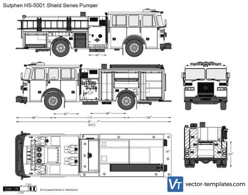 Sutphen HS-5001 Shield Series Pumper