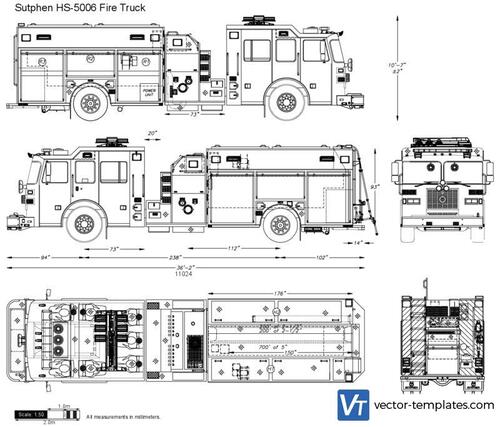 Sutphen HS-5006 Fire Truck