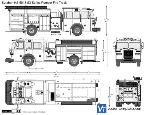 Sutphen HS-5013 S3 Series Pumper Fire Truck