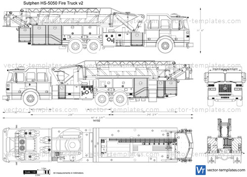 Sutphen HS-5050 Fire Truck