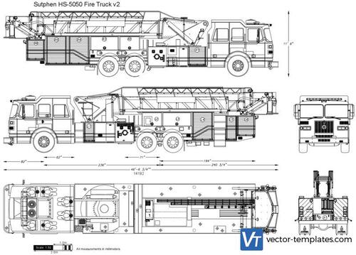 Sutphen HS-5050 Fire Truck