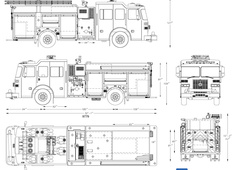 Sutphen HS-5063 S3 Series Pumper Fire Truck