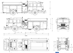 Sutphen HS-5069 S2 Series Pumper Fire Truck