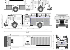 Sutphen HS-5104 Fire Truck