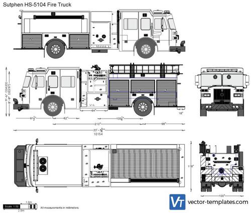 Sutphen HS-5104 Fire Truck