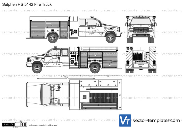 Sutphen HS-5142 Fire Truck