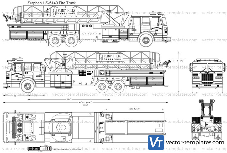 Sutphen HS-5149 Fire Truck