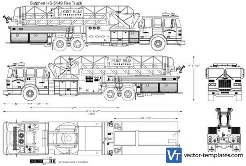 Sutphen HS-5149 Fire Truck