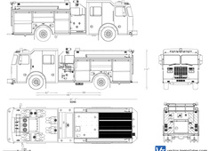 Sutphen HS-5157 Fire Truck