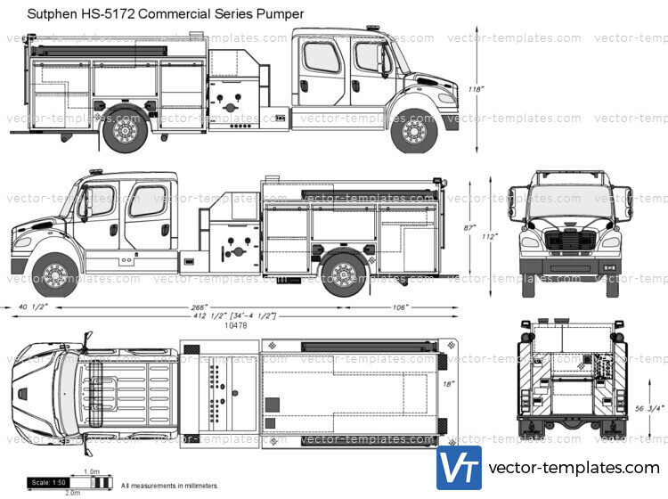 Sutphen HS-5172 Commercial Series Pumper