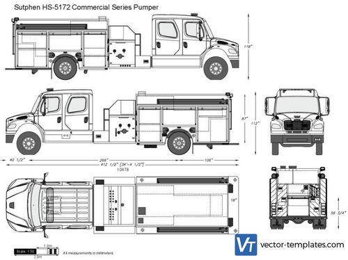 Sutphen HS-5172 Commercial Series Pumper