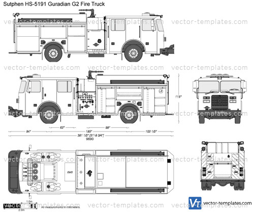 Sutphen HS-5191 Guradian G2 Fire Truck